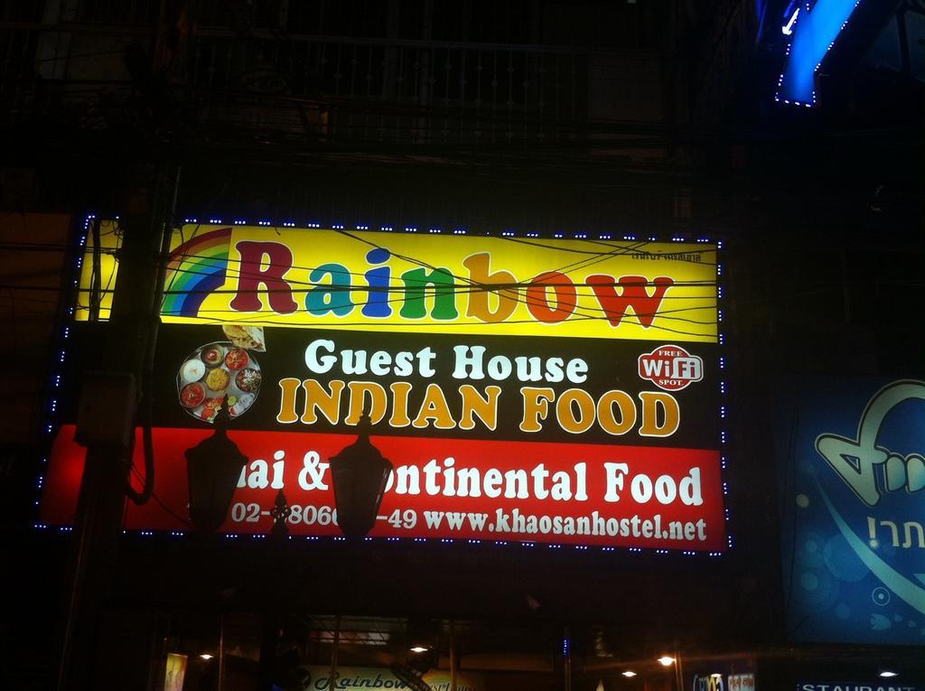 Khaosan Rainbow Hostel Bangkok Exterior foto